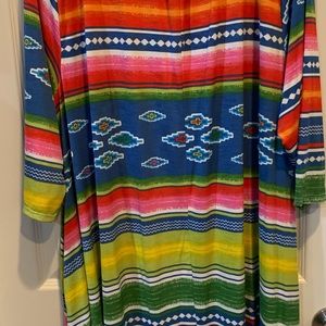 Serape print L&B Dress
